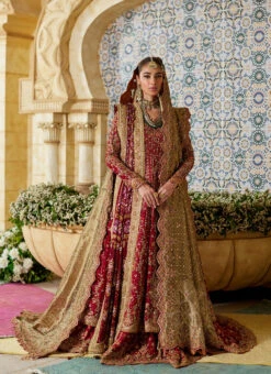 Pakistani Bridal Dress Classic Farshi Bridal Lehenga