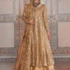 Heavy Pakistani Bridal Dress Golden Lehenga Shirt Wedding Attire 1 Heavy Pakistani Bridal Dress Golden Lehenga Shirt Wedding Attire -LuxPak Bridal Studio Store Pakistani Bridal Dress Golden Lehenga Shirt Wedding Attire