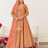 Pakistani Bridal Dress Kalidaar Open Pishwas With Farshi Lehnga 1 Pakistani Bridal Dress Kalidaar Open Pishwas With Farshi Lehnga -LuxPak Bridal Studio Store Pakistani Bridal Dress Kalidaar Open Bridal With Farshi Lehnga