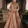 Pakistani Bridal Dress Peach Peshwas And Lehenga Style 1 Pakistani Bridal Dress Peach Peshwas And Lehenga Style -LuxPak Bridal Studio Store Pakistani Bridal Dress Peach Peshwas and Lehenga Style