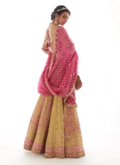 Pakistani Bridal Lehenga Rajasthani Choli Dupatta Premium Bridal Dress 9 Pakistani Bridal Lehenga Rajasthani Choli Dupatta Premium Bridal Dress -LuxPak Bridal Studio Store Pakistani Bridal Lehenga Rajasthani Choli Premium Bridal Dress