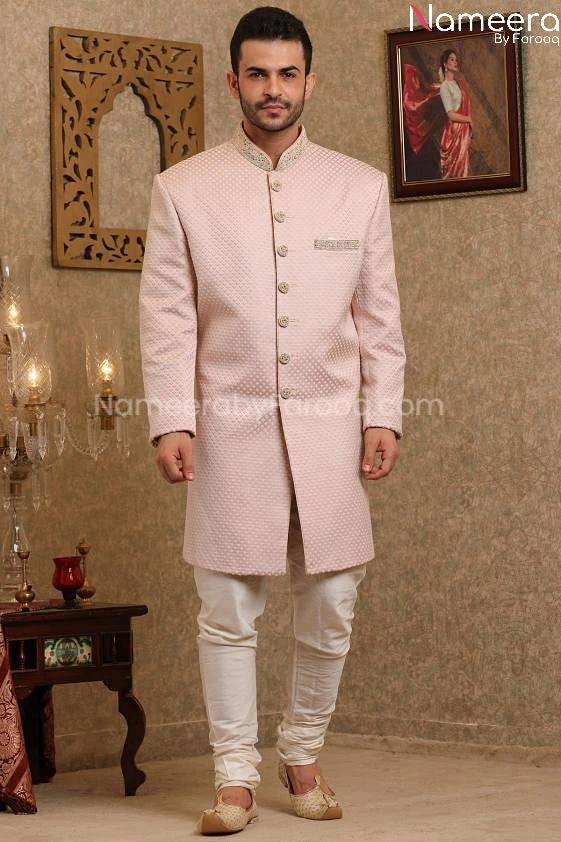 Pakistani Sherwani For Men Wedding Online 2021 #GR86 3 Pakistani Sherwani For Men Wedding Online 2021 #GR86