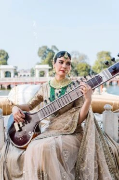 Premium Embellished Bridal Saree Dress For Wedding -LuxPak Bridal Studio Store PremiumBridalSareeDressforWedding