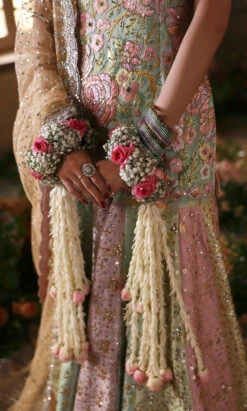 Multicolor Sharara And Kameez Pakistani Wedding Dress -LuxPak Bridal Studio Store PremiumMulticolorShararaandKameezPakistaniWeddingDress