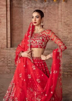 Pakistani Bridal Dress In Hot Pink Choli Lehenga Style 15 Pakistani Bridal Dress In Hot Pink Choli Lehenga Style -LuxPak Bridal Studio Store PremiumPakistaniBridalDressinHotPinkCholiLehengaStyle