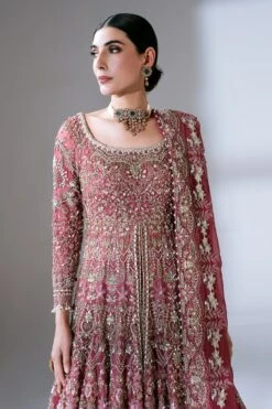 Pakistani Bridal Dress In Open Gown And Lehenga Style -LuxPak Bridal Studio Store PremiumPakistaniBridalDressinOpenGownandLehengaStyle 0177d56f ff7e 4967 a50d ca57c0711b87