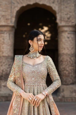 Pakistani Bridal Dress In Pishwas Frock Lehenga Style 10 Pakistani Bridal Dress In Pishwas Frock Lehenga Style -LuxPak Bridal Studio Store PremiumPakistaniBridalDressinPishwasFrockLehengaStyle eec27a94 d064 4b25 be58 8bcc4238c8f7