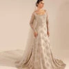 Pakistani Bridal Dress In Gown Style In Mississauga Canada -LuxPak Bridal Studio Store PremiumPakistaniWeddingDressinBridalGownandVeilStyle