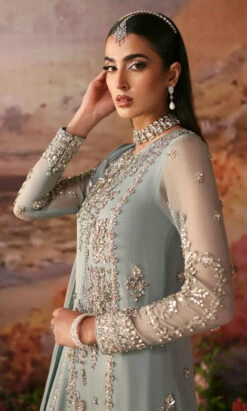 Pakistani Wedding Dress In Kameez Pants Dupatta Style -LuxPak Bridal Studio Store PremiumPakistaniWeddingDressinKameezPantsDupattaStyle