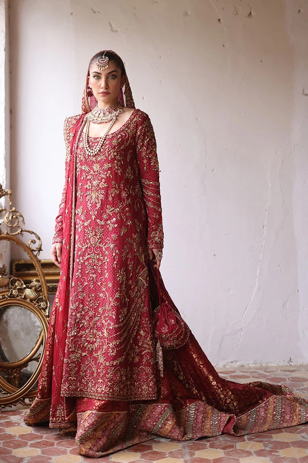 Pakistani Bridal Dress In Kameez Lehenga Dupatta Style 8 Pakistani Bridal Dress In Kameez Lehenga Dupatta Style - Image 6