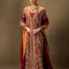 Red Pakistani Bridal Dress In Shirt And Sharara Style 1 Red Pakistani Bridal Dress In Shirt And Sharara Style -LuxPak Bridal Studio Store RedPakistaniBridalDressinShirtandShararaStyle
