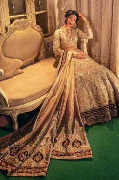 Bridal Lehenga Choli And Dupatta Dress For Wedding 11 Bridal Lehenga Choli And Dupatta Dress For Wedding -LuxPak Bridal Studio Store RoyalBridalLehengaCholiandDupattaDressforWedding