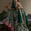 Bridal Mehndi Dress In Green Lehenga And Choli Style -LuxPak Bridal Studio Store RoyalBridalMehndiDressinGreenLehengaandCholiStyle