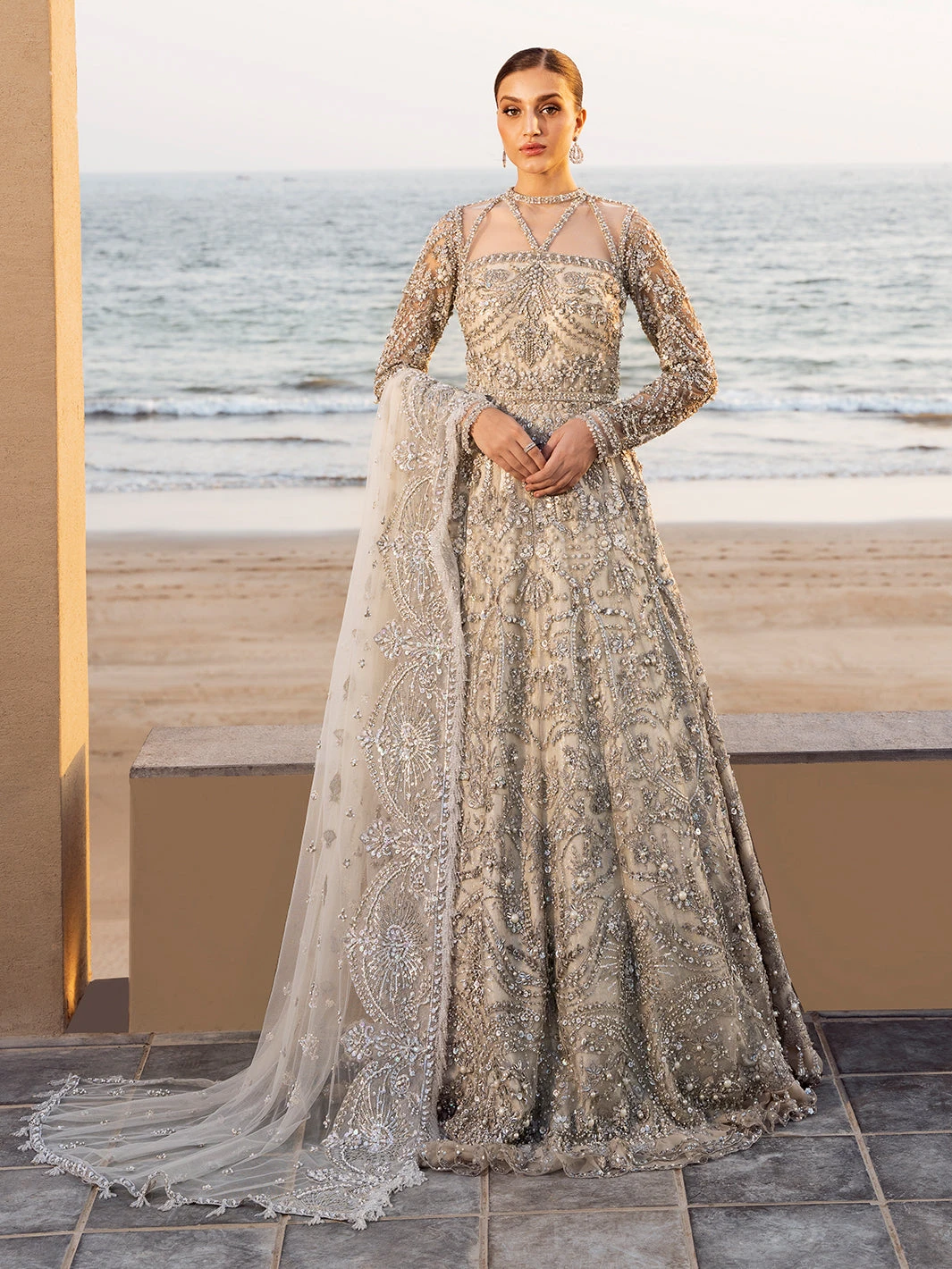 Royal Gown Style Pakistani Bridal Dress In California 3 Royal Gown Style Pakistani Bridal Dress In California