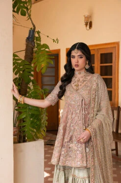 Pakistani Bridal Dress In Kameez Gharara Dupatta Style 13 Pakistani Bridal Dress In Kameez Gharara Dupatta Style -LuxPak Bridal Studio Store RoyalPakistaniBridalDressinKameezGhararaDupattaStyle