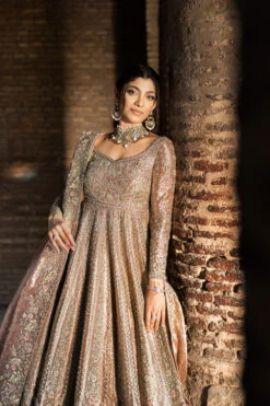 Pakistani Bridal Dress In Pishwas Frock Lehenga Style 11 Pakistani Bridal Dress In Pishwas Frock Lehenga Style -LuxPak Bridal Studio Store RoyalPakistaniBridalDressinPishwasFrockLehengaStyle 6d268f8a 39ce 4474 9b27 b8e68f756b19