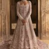 Royal Pakistani Bridal Dress In Wedding Pink Gown Style