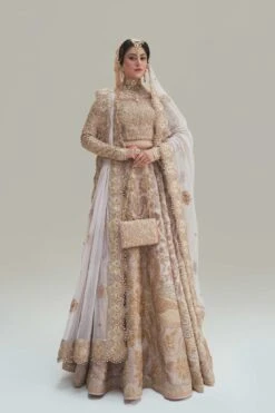 Pakistani Wedding Dress In Bridal Choli Lehenga Style