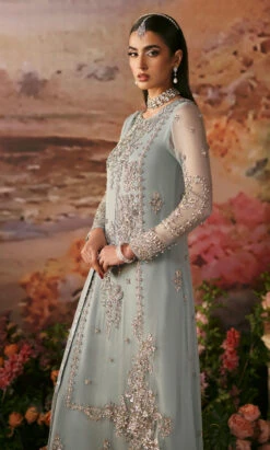 Pakistani Wedding Dress In Kameez Pants Dupatta Style -LuxPak Bridal Studio Store RoyalPakistaniWeddingDressinKameezPantsDupattaStyle