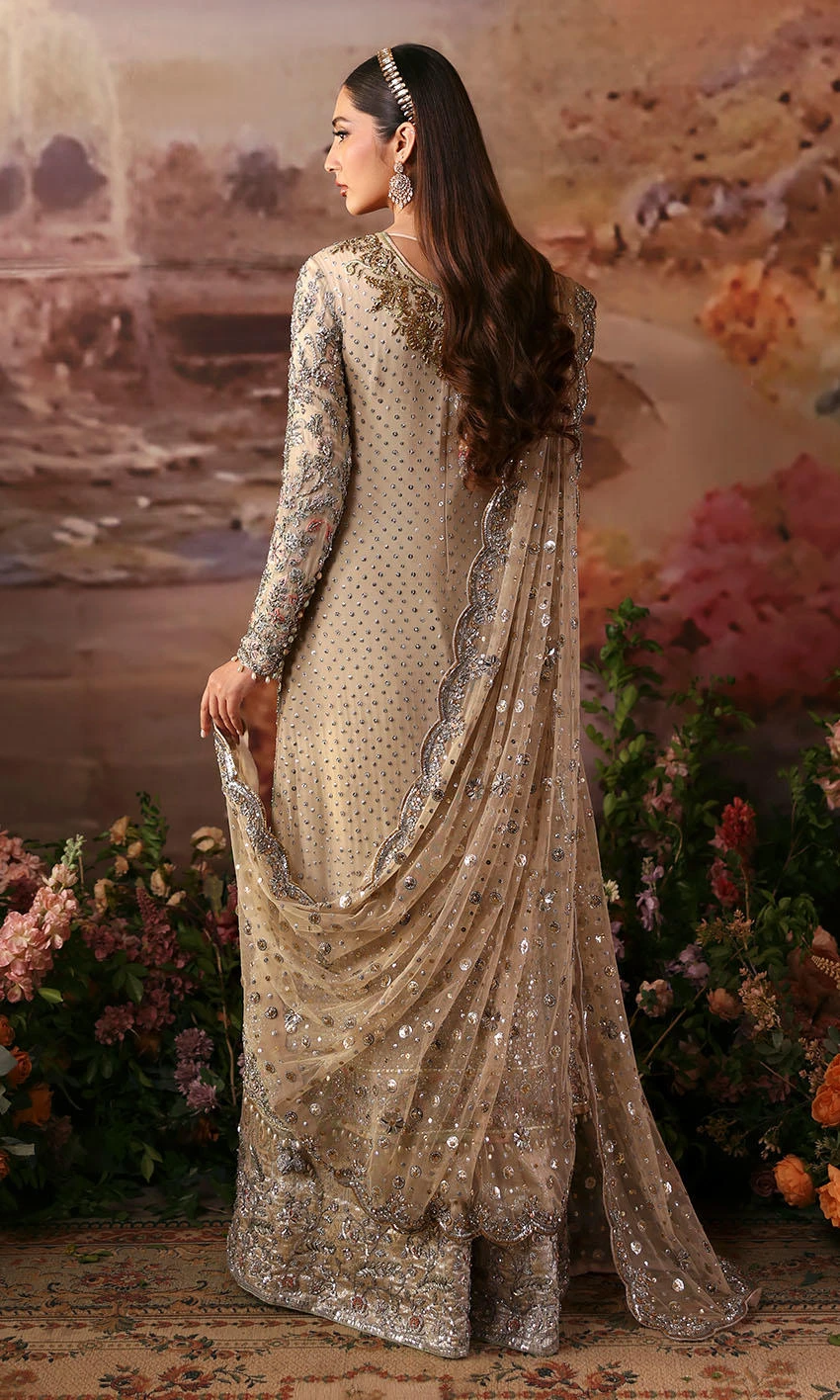 Pakistani Wedding Dress In Kameez Trouser Dupatta Style 4 Pakistani Wedding Dress In Kameez Trouser Dupatta Style - Image 2