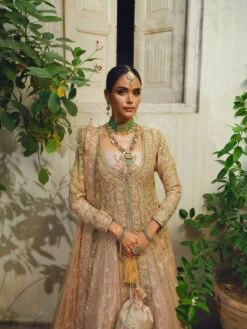 Wedding Lehenga Front Open Gown Pakistani Bridal Dress 14 Wedding Lehenga Front Open Gown Pakistani Bridal Dress -LuxPak Bridal Studio Store RoyalWeddingLehengaFrontOpenGownPakistaniBridalDress
