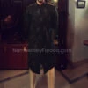 Sherwani Black 2021 For Groom With Embroidery #GR21