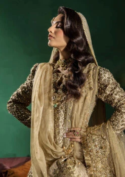 Shirt And Farshi Gharara Dupatta Pakistani Bridal Dress -LuxPak Bridal Studio Store ShirtandFarshiGhararaDupattaPakistaniBridalDressOnline