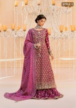 Shocking Pink Embellished Pakistani WeddingDress Kameez Gharara 11 Shocking Pink Embellished Pakistani WeddingDress Kameez Gharara -LuxPak Bridal Studio Store ShockingPinkEmbellishedPakistaniWeddingKameezGharara