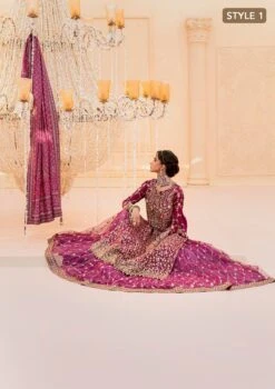 Shocking Pink Embellished Pakistani WeddingDress Kameez Gharara 13 Shocking Pink Embellished Pakistani WeddingDress Kameez Gharara -LuxPak Bridal Studio Store ShockingPinkPakistaniWeddingDressKameezGharara