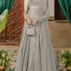 Silver Grey Queen Style Pakistani Wedding Heavily Embellished Pishwas 2 Silver Grey Queen Style Pakistani Wedding Heavily Embellished Pishwas -LuxPak Bridal Studio Store SilverGreyQueenStylePakistaniWeddingHeavilyEmbellishedPishwas