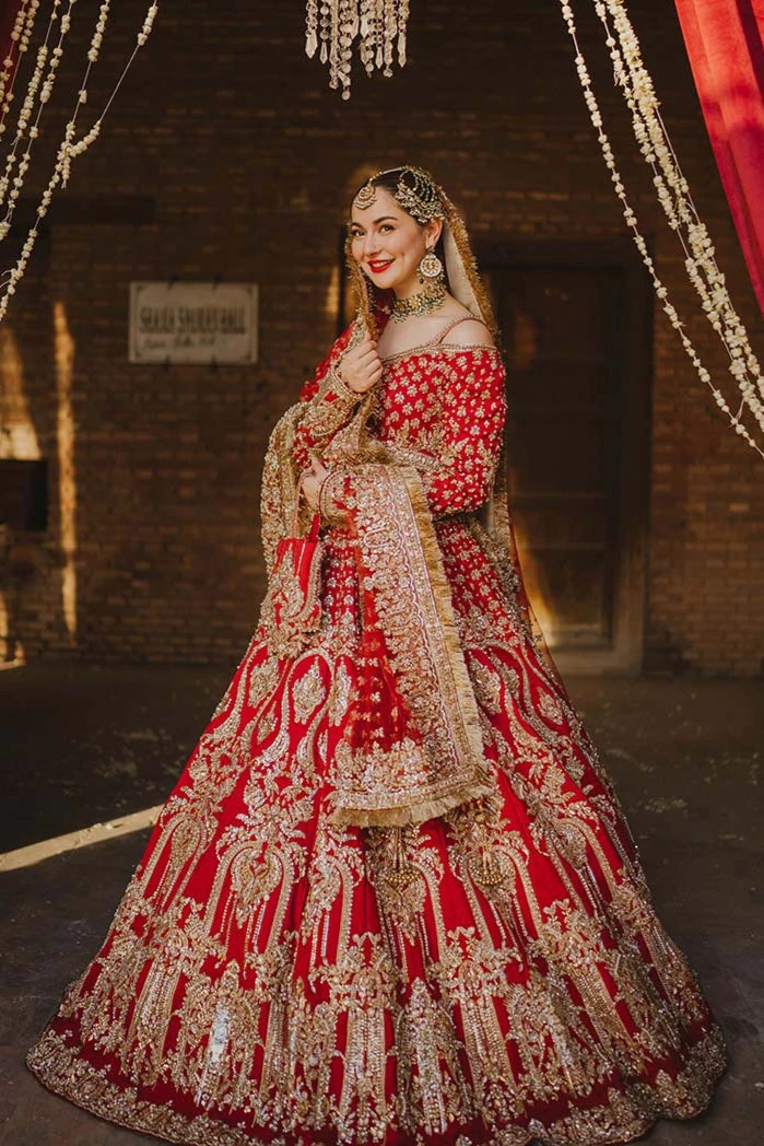 Wedding Red Lehenga And Choli Pakistani Bridal Dress 3 Wedding Red Lehenga And Choli Pakistani Bridal Dress