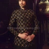 Wedding Sherwani For Groom With Embroidery Online #GR23 2 Wedding Sherwani For Groom With Embroidery Online #GR23 -LuxPak Bridal Studio Store WeddingSherwaniforGroomwithEmbroidery 2