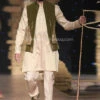 Wedding Waistcoat In Pakistani Mens Sherwani Style #GN34 1 Wedding Waistcoat In Pakistani Mens Sherwani Style #GN34 -LuxPak Bridal Studio Store WeddingWaistcoat