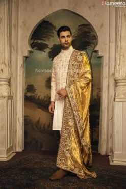 Embellished Grooms Sherwani For Wedding Wear #GN27 -LuxPak Bridal Studio Store menssherwani b175645a e850 4096 85aa 66fcb736de4c