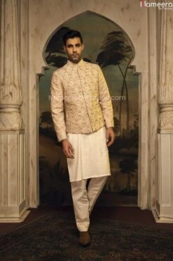 Embellished Grooms Sherwani For Wedding Wear #GN27 -LuxPak Bridal Studio Store menssherwanis c364b196 fb1b 4fa7 a07a 3e7f3ed0c6b7