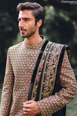 Designer Mens Sherwani Indian Outfit For Wedding #GN55 7 Designer Mens Sherwani Indian Outfit For Wedding #GN55 -LuxPak Bridal Studio Store sherwaniformen 61d5a015 a628 4c4b 8b25 02adb91e8c2b