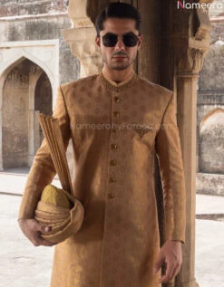 Premium Designer Brown Sherwani For Wedding Wear #GN26 9 Premium Designer Brown Sherwani For Wedding Wear #GN26 -LuxPak Bridal Studio Store sherwaniformen e382b1f6 9243 4eb9 b673 1449be46fb03