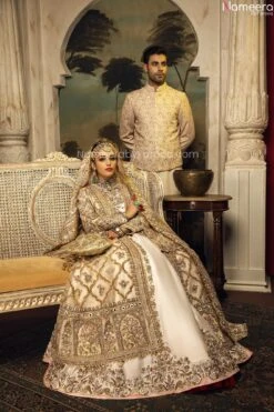 Embellished Grooms Sherwani For Wedding Wear #GN27 -LuxPak Bridal Studio Store sherwaniformen f10abd78 0cc8 4cca 840b acc7a8f94020